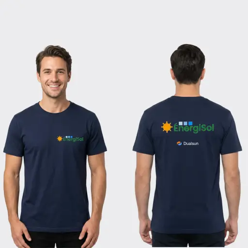 [221124341] T-shirt L - DualSun Plaquette de chocolat